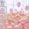 18pcs 10inch Rose Gold  Silver Pink Pearly Chrome Metal Confetti Latex Balloons Birthday Party Air Globos Adults Wedding  Decor
