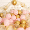 18pcs 10inch Rose Gold  Silver Pink Pearly Chrome Metal Confetti Latex Balloons Birthday Party Air Globos Adults Wedding  Decor