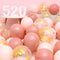 18pcs 10inch Rose Gold  Silver Pink Pearly Chrome Metal Confetti Latex Balloons Birthday Party Air Globos Adults Wedding  Decor
