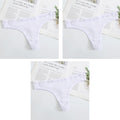 3Pcs New Women's Underwear Panties Cotton Sexy Thong Soft Low-waist G-String  Breathable Comfortable Fashion Lingerie