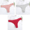 3Pcs New Women's Underwear Panties Cotton Sexy Thong Soft Low-waist G-String  Breathable Comfortable Fashion Lingerie