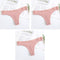 3Pcs New Women's Underwear Panties Cotton Sexy Thong Soft Low-waist G-String  Breathable Comfortable Fashion Lingerie