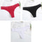 3Pcs New Women's Underwear Panties Cotton Sexy Thong Soft Low-waist G-String  Breathable Comfortable Fashion Lingerie