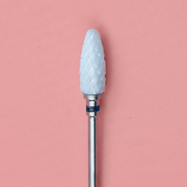 Ceramic Milling Cutter Nail Cutter Drill Bit Electric Manicure Drill Pedicure Drill Bit Machine Filing Nail Art Tool Equipment