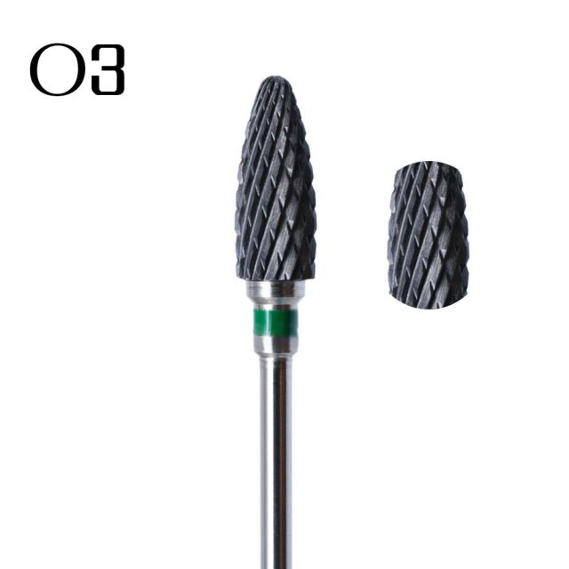 Ceramic Milling Cutter Nail Cutter Drill Bit Electric Manicure Drill Pedicure Drill Bit Machine Filing Nail Art Tool Equipment