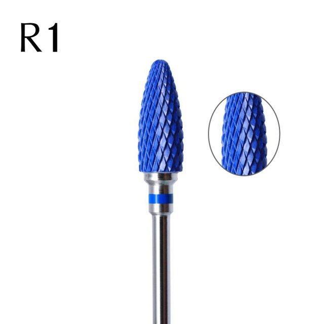 Ceramic Milling Cutter Nail Cutter Drill Bit Electric Manicure Drill Pedicure Drill Bit Machine Filing Nail Art Tool Equipment