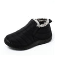 2021 Snow Boots Women Shoes Warm Plush Fur Ankle Boots Winter Female Slip On Flat Casual Shoes Waterproof Ultralight Footwear