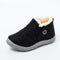 2021 Snow Boots Women Shoes Warm Plush Fur Ankle Boots Winter Female Slip On Flat Casual Shoes Waterproof Ultralight Footwear