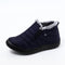 2021 Snow Boots Women Shoes Warm Plush Fur Ankle Boots Winter Female Slip On Flat Casual Shoes Waterproof Ultralight Footwear