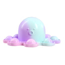 Fidget Relieve Stress Toys Rainbow Push Bubble Antistress Toys Children Sensory Toy To Relieve Autism Octopus Key Chain