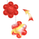 Fidget Relieve Stress Toys Rainbow Push Bubble Antistress Toys Children Sensory Toy To Relieve Autism Octopus Key Chain