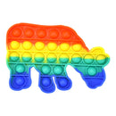 Push Bubble Sensory Stress Relief Toys Autism Special Needs Fidget Concentration Training Toy Interactive Game for Adults Kids