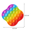 Push Bubble Sensory Stress Relief Toys Autism Special Needs Fidget Concentration Training Toy Interactive Game for Adults Kids