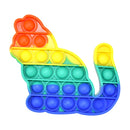 Push Bubble Sensory Stress Relief Toys Autism Special Needs Fidget Concentration Training Toy Interactive Game for Adults Kids