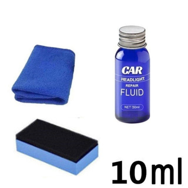 10ML/30ML Car Headlight Liquid Repair Anti-Scratch and Maintenance Repair Headlight Polishing Car Lens Cleaner Restoration Wash