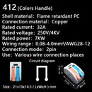 Mini Fast Wire Cable Connectors Universal Compact Conductor Spring Splicing Wiring Connector Push-in Terminal Block SPL-42 212
