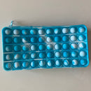 New Arrival Silicone Purse Push Pop Bubbles Simple Dimple Stationary Bag Popper Sensory Poppet Pencil Case Fidget Toys