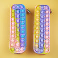 New Arrival Silicone Purse Push Pop Bubbles Simple Dimple Stationary Bag Popper Sensory Poppet Pencil Case Fidget Toys