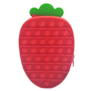 New Arrival Silicone Purse Push Pop Bubbles Simple Dimple Stationary Bag Popper Sensory Poppet Pencil Case Fidget Toys