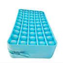 New Arrival Silicone Purse Push Pop Bubbles Simple Dimple Stationary Bag Popper Sensory Poppet Pencil Case Fidget Toys