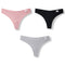 3PCS/Set G-string Panties Cotton Women's Underwear Sexy Panties Female Underpants Thong Solid Color Pantys Lingerie M-XL Design
