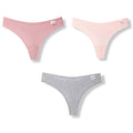 3PCS/Set G-string Panties Cotton Women's Underwear Sexy Panties Female Underpants Thong Solid Color Pantys Lingerie M-XL Design
