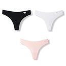 3PCS/Set G-string Panties Cotton Women's Underwear Sexy Panties Female Underpants Thong Solid Color Pantys Lingerie M-XL Design