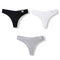3PCS/Set G-string Panties Cotton Women's Underwear Sexy Panties Female Underpants Thong Solid Color Pantys Lingerie M-XL Design
