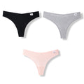 3PCS/Set G-string Panties Cotton Women's Underwear Sexy Panties Female Underpants Thong Solid Color Pantys Lingerie M-XL Design
