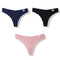 3PCS/Set G-string Panties Cotton Women's Underwear Sexy Panties Female Underpants Thong Solid Color Pantys Lingerie M-XL Design