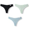 3PCS/Set G-string Panties Cotton Women's Underwear Sexy Panties Female Underpants Thong Solid Color Pantys Lingerie M-XL Design