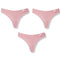 3PCS/Set G-string Panties Cotton Women's Underwear Sexy Panties Female Underpants Thong Solid Color Pantys Lingerie M-XL Design