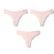 3PCS/Set G-string Panties Cotton Women's Underwear Sexy Panties Female Underpants Thong Solid Color Pantys Lingerie M-XL Design