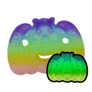 Glow in the Dark Fidget Toys Reliver Stress Toy Rainbow Push Bubble Antistress Children Toy Fluorescence Luminous Free Shipping