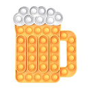 Glow in the Dark Fidget Toys Reliver Stress Toy Rainbow Push Bubble Antistress Children Toy Fluorescence Luminous Free Shipping