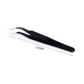 1/2Pcs Stainless Steel Elbow Antistatic Nail Tweezers Nail Rhinestone Paillette Nipper Manicure Decorations Picking Tweezer Clip