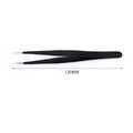 1/2Pcs Stainless Steel Elbow Antistatic Nail Tweezers Nail Rhinestone Paillette Nipper Manicure Decorations Picking Tweezer Clip