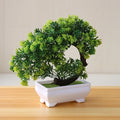 New Artificial Plants Pine Bonsai Small Tree Pot Plants Fake Flowers Potted Ornaments For Home Decoration Hotel Garden Decor