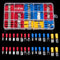 480/300/280Pcs Assorted Spade Terminals Insulated Cable Connector Electrical Wire Crimp Butt Ring Fork Set Ring Lugs Rolled Kit