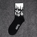1 pair Men's and women's socks autumn Breathable ins Korean middle tube tide net red street long socks