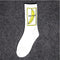 1 pair Men's and women's socks autumn Breathable ins Korean middle tube tide net red street long socks