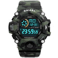 Watches Men Digital Watch White SMAEL Sport Watch 50M Waterproof Auto Date relogio masculino Digital Military Watches Mens Sport