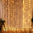 Christmas Lights Curtain Garland Merry Christmas Decorations For Home Christmas Ornaments Xmas Gifts Navidad 2021 New Year Decor