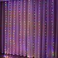 Christmas Lights Curtain Garland Merry Christmas Decorations For Home Christmas Ornaments Xmas Gifts Navidad 2021 New Year Decor