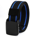 Hot sale Men /women belt High Quality Automatic Buckle Nylon Belt OutdoorTravel Tactical Waist Belt Unisex add long Belts 140cm