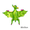 1pc Large 4D Dinosaur Foil Balloons Green Dinosaur Standing Dragon Birthday Party Decorations Kids Supplies Boy Toys Air Globos