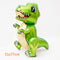1pc Large 4D Dinosaur Foil Balloons Green Dinosaur Standing Dragon Birthday Party Decorations Kids Supplies Boy Toys Air Globos