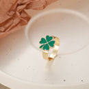 Wholesale Jewelry New Colorful Ring for Women Glossy Dripping Love Heart Rings Peach Heart Ring Exquisite Wild Trend Jewelry