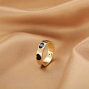 Wholesale Jewelry New Colorful Ring for Women Glossy Dripping Love Heart Rings Peach Heart Ring Exquisite Wild Trend Jewelry