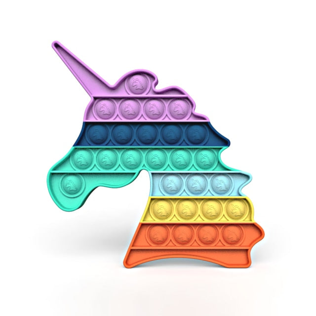 NEW Fidget Toys Antistress Toy for Children Kit Kawaii Push Bubble Sensory Toy Hamburger Figet Toy For Adult It Is Free Shipping